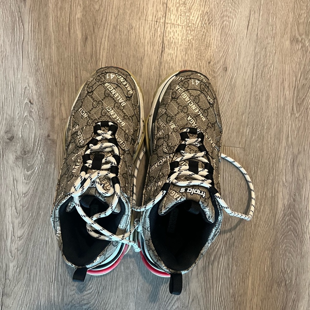 Balenciaga Gucci collaboration sneakers men